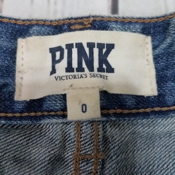 Pink Victorias Secret Shorts Size 0 Cut Off - Picture 6 of 7